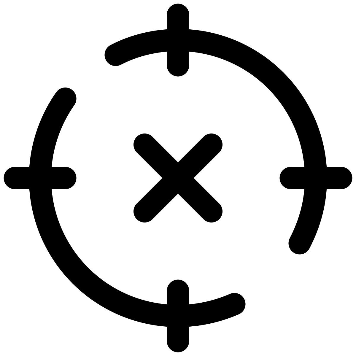 pulsar line style location off icon