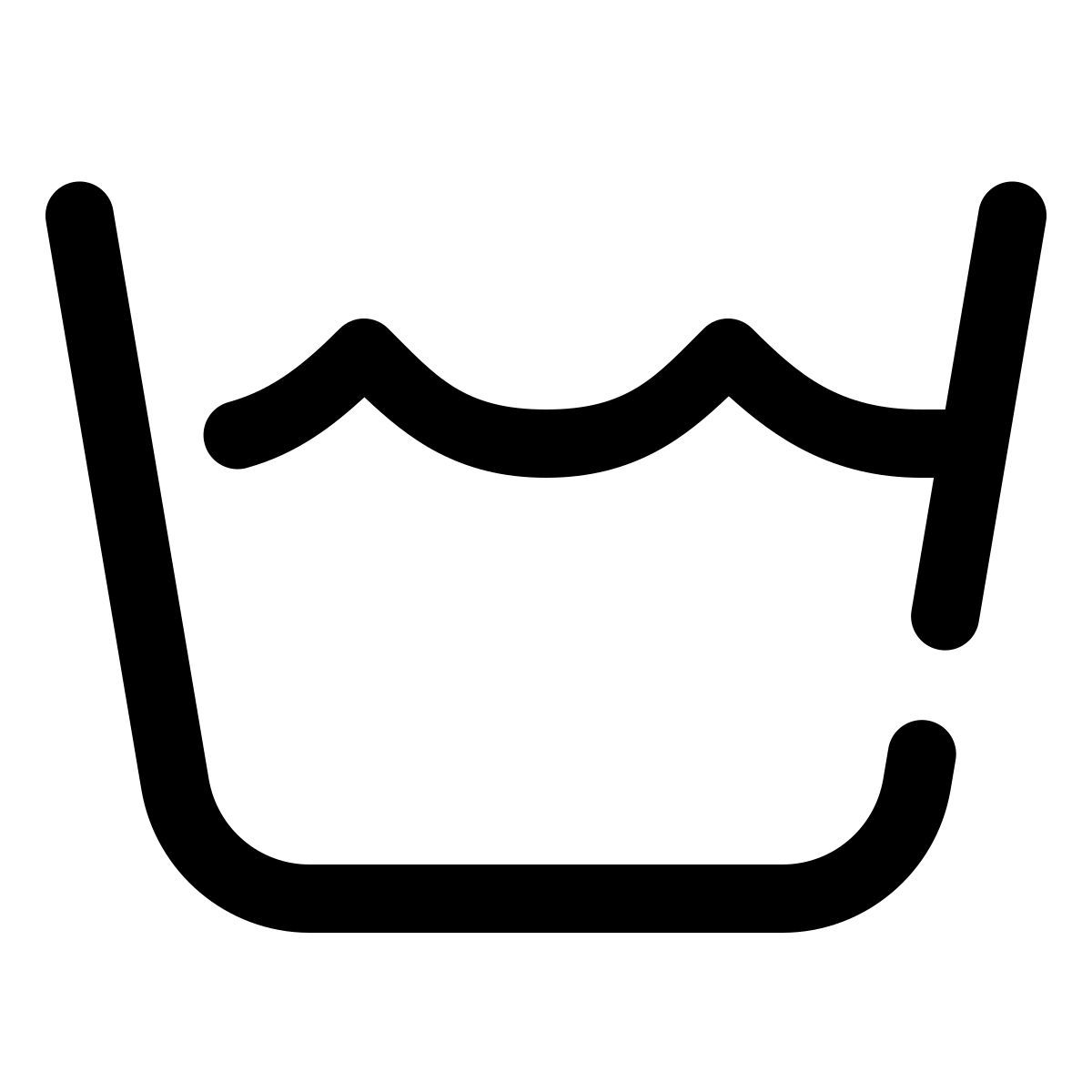 pulsar line style 기계 세탁 icon