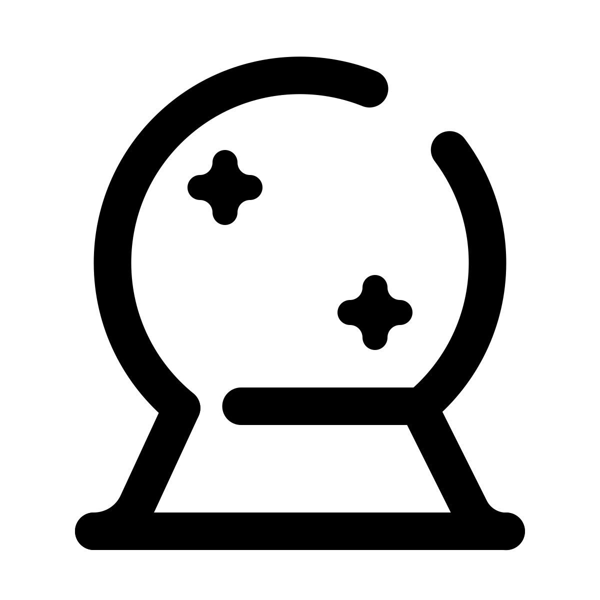 pulsar line style 마법의 수정 구슬 icon