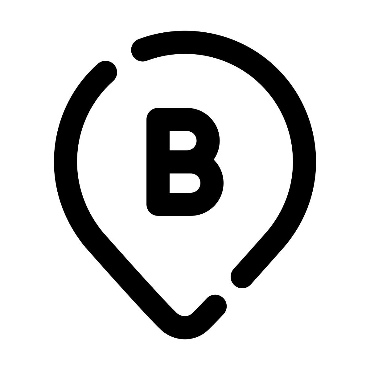 pulsar line style marker b icon