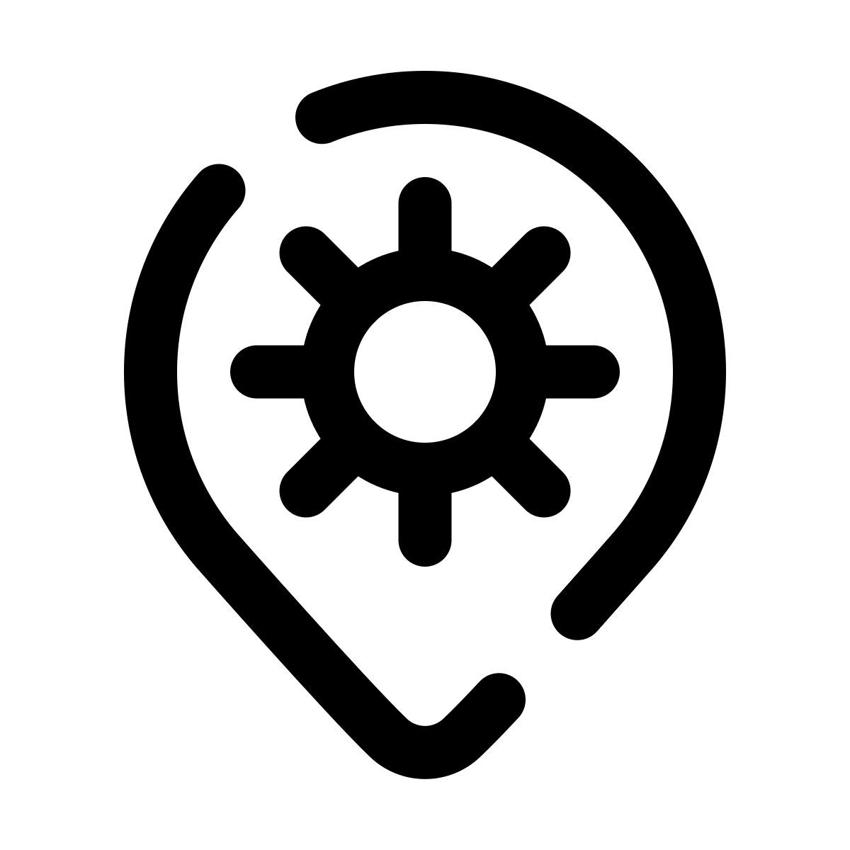 pulsar line style 마커 선 icon