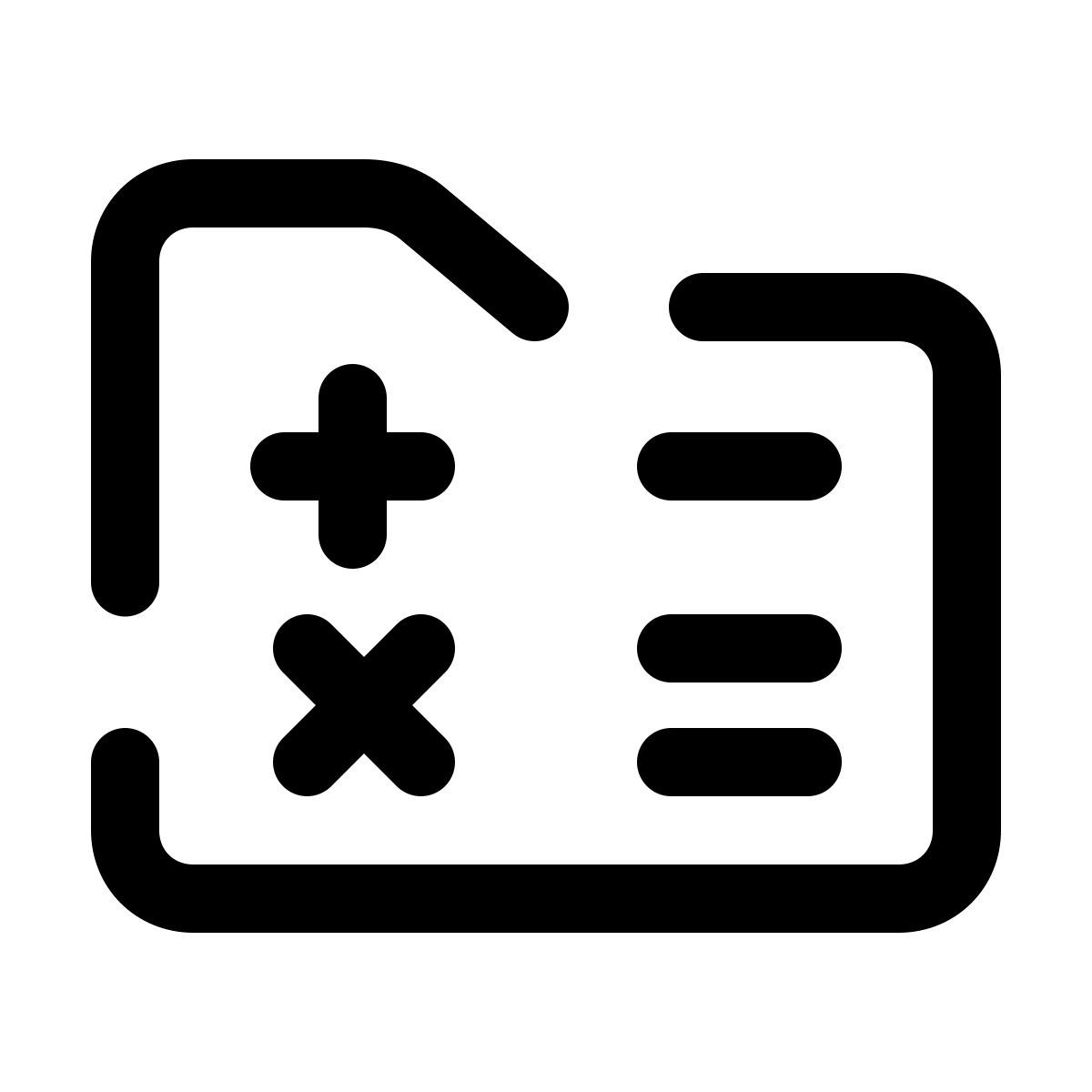 pulsar line style 数学文件夹 icon