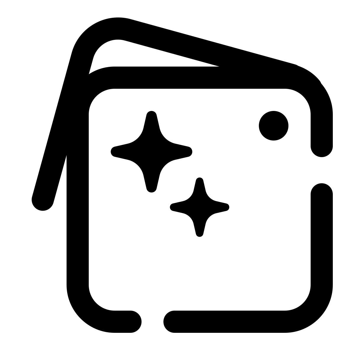 pulsar line style metallic paint icon