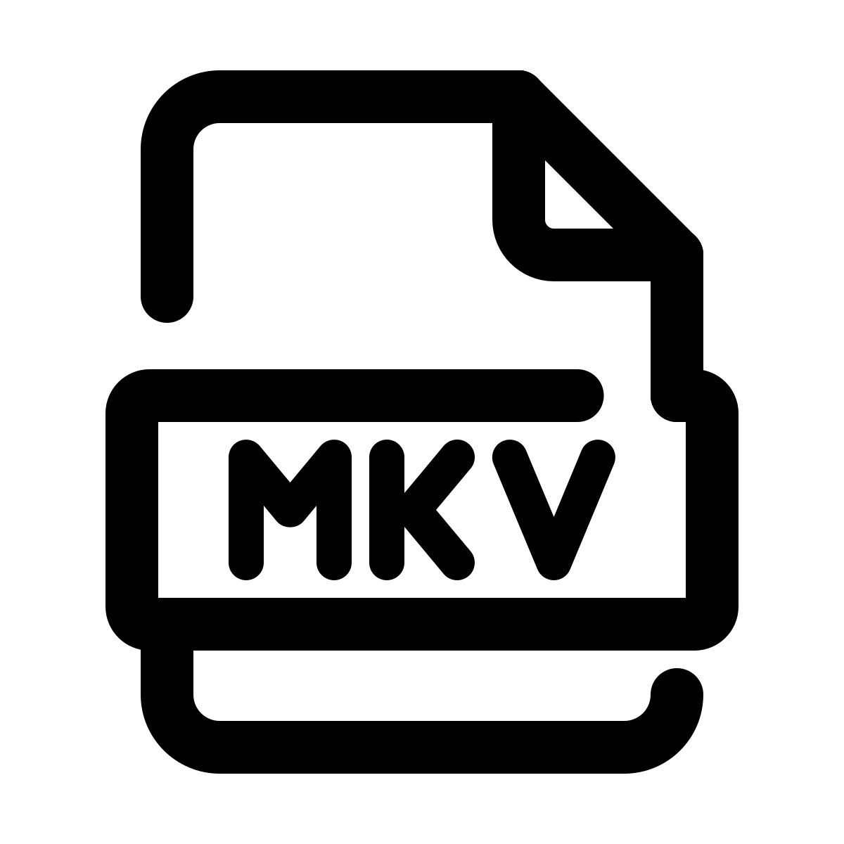 pulsar line style mkv icon