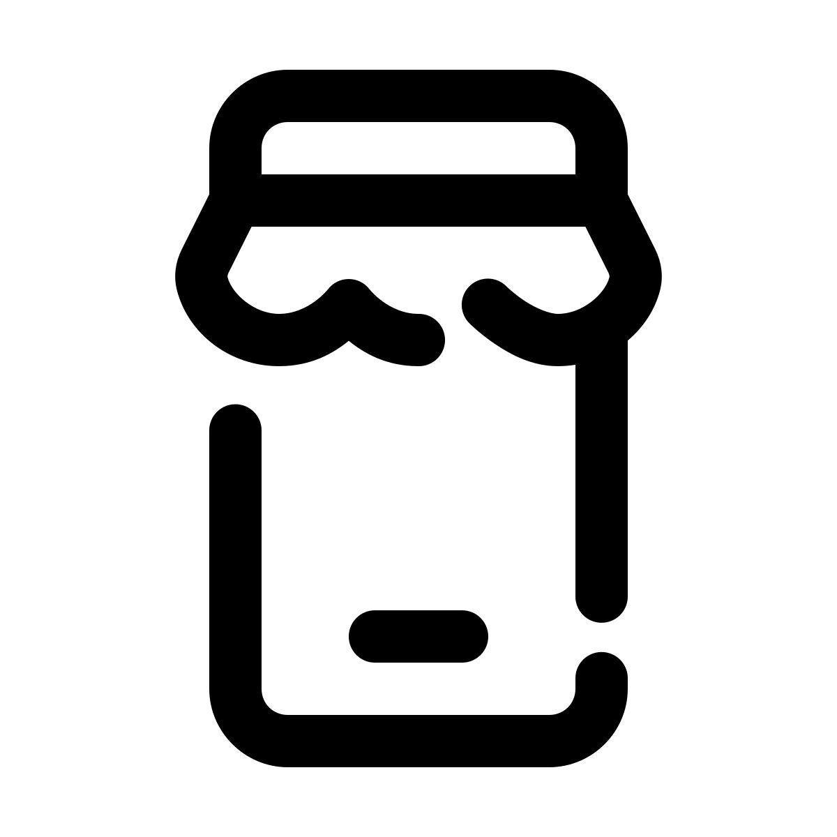 pulsar line style compras móviles icon