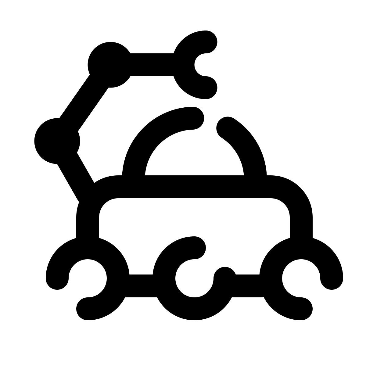 pulsar line style mars rover icon