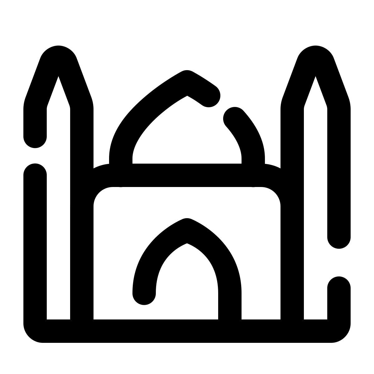 pulsar line style mezquita icon