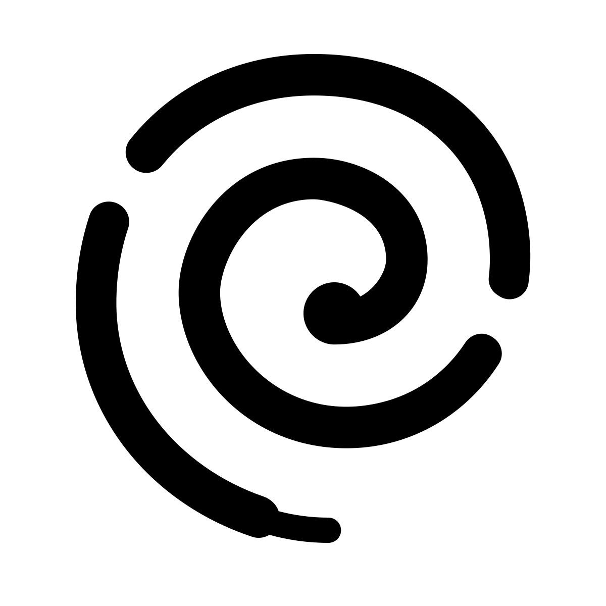 pulsar line style mosquito coil icon