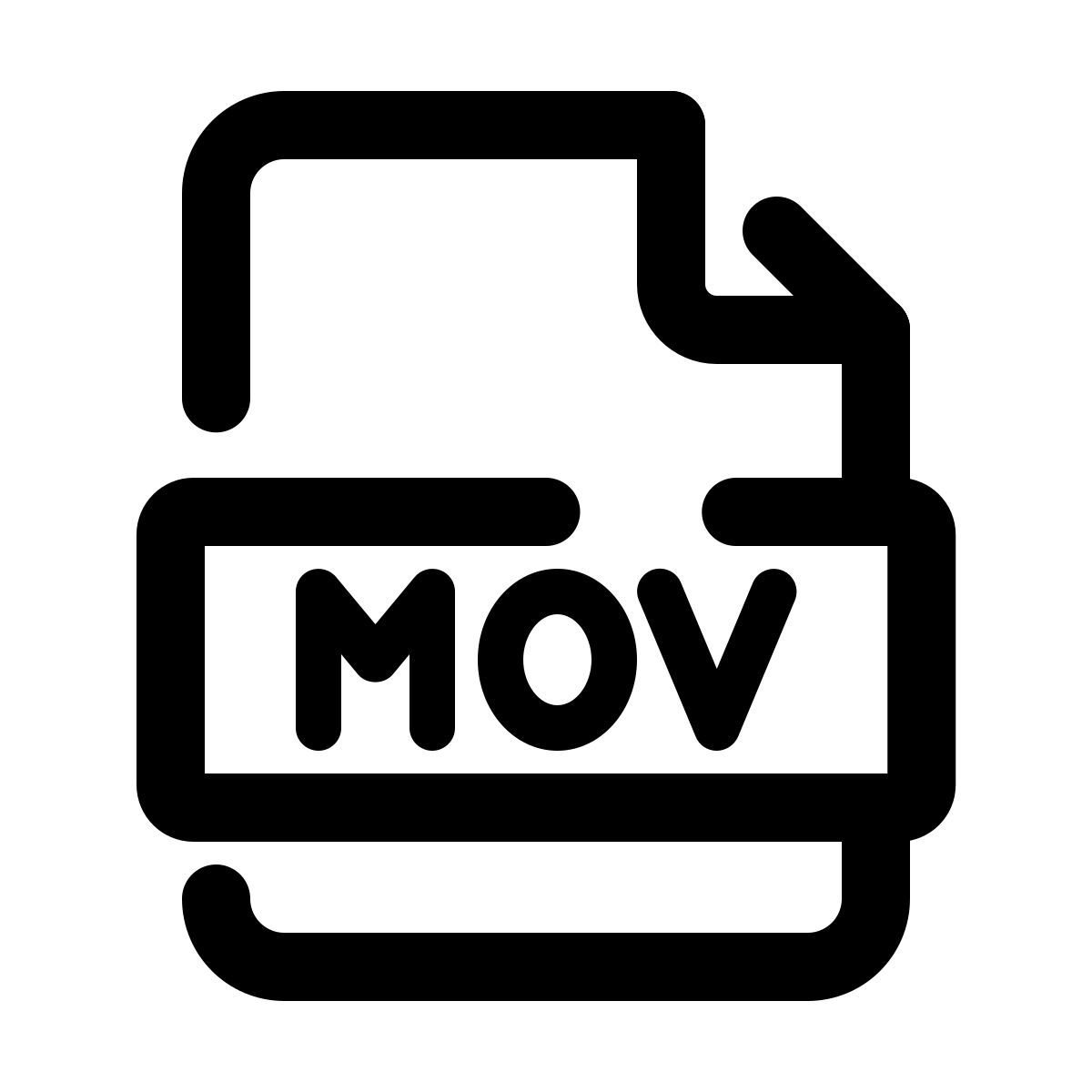 pulsar line style mov icon