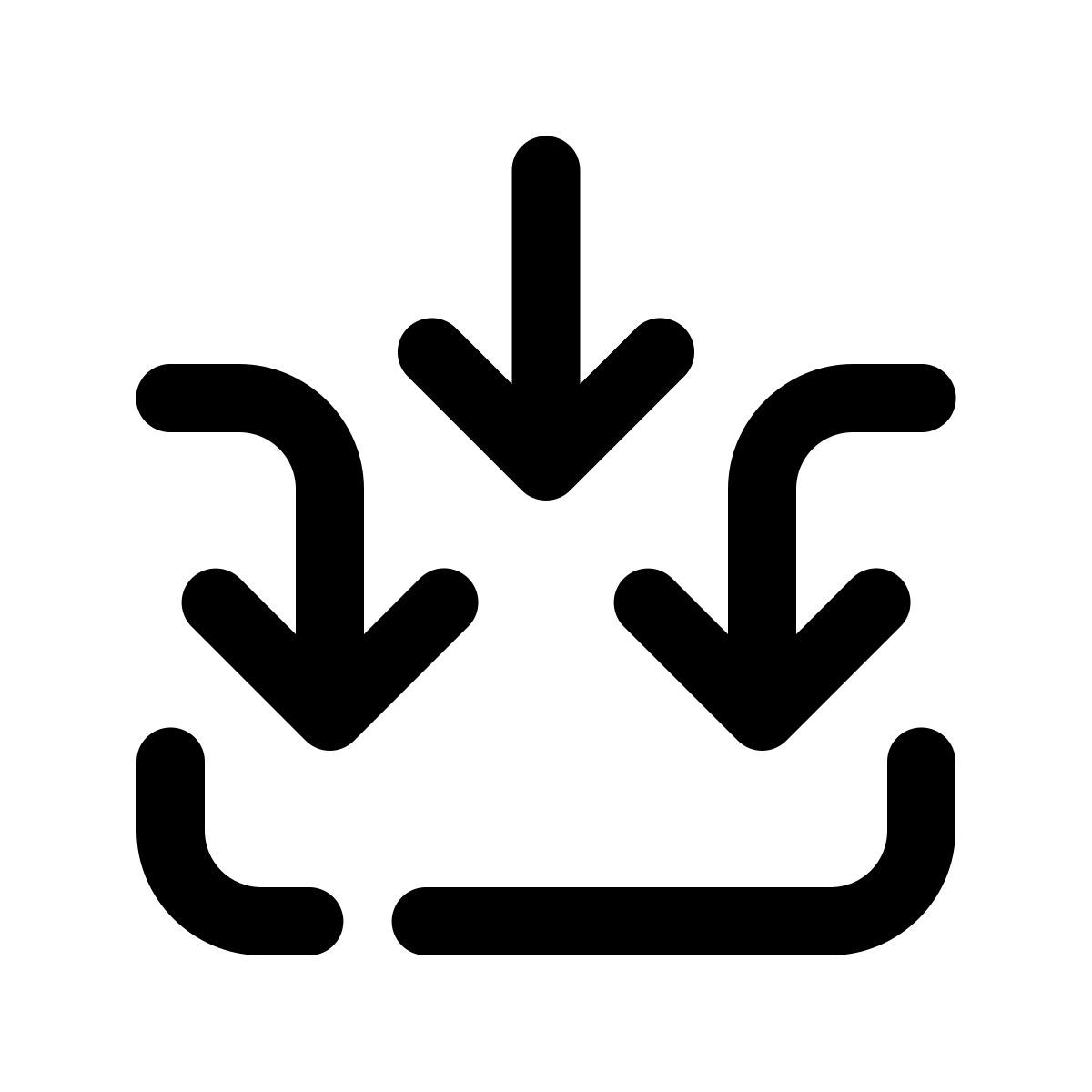 pulsar line style entrées multiples icon