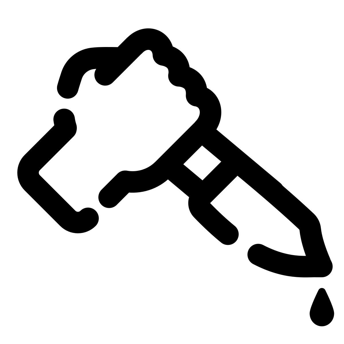 pulsar line style 살인 icon