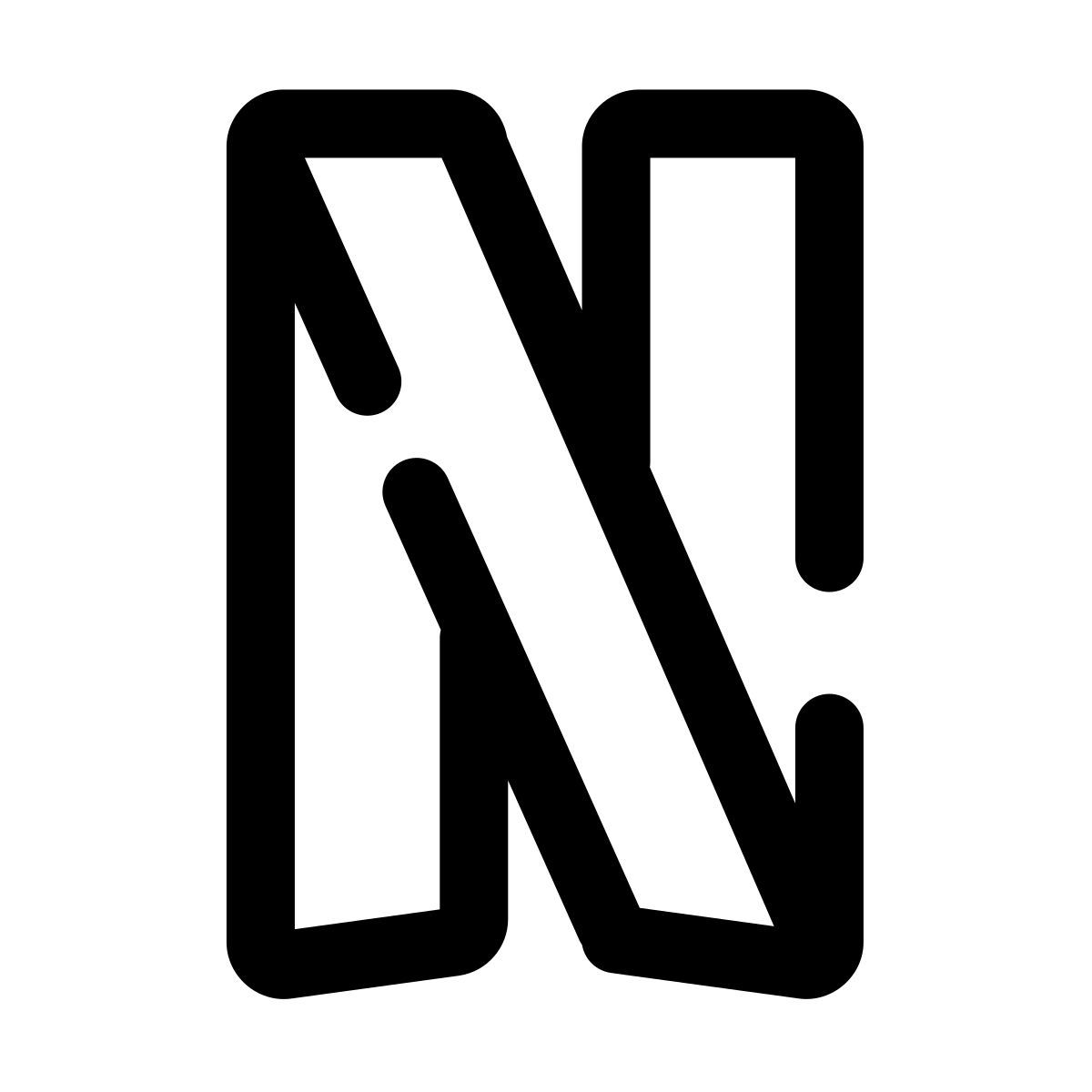 pulsar line style 넷플릭스 icon