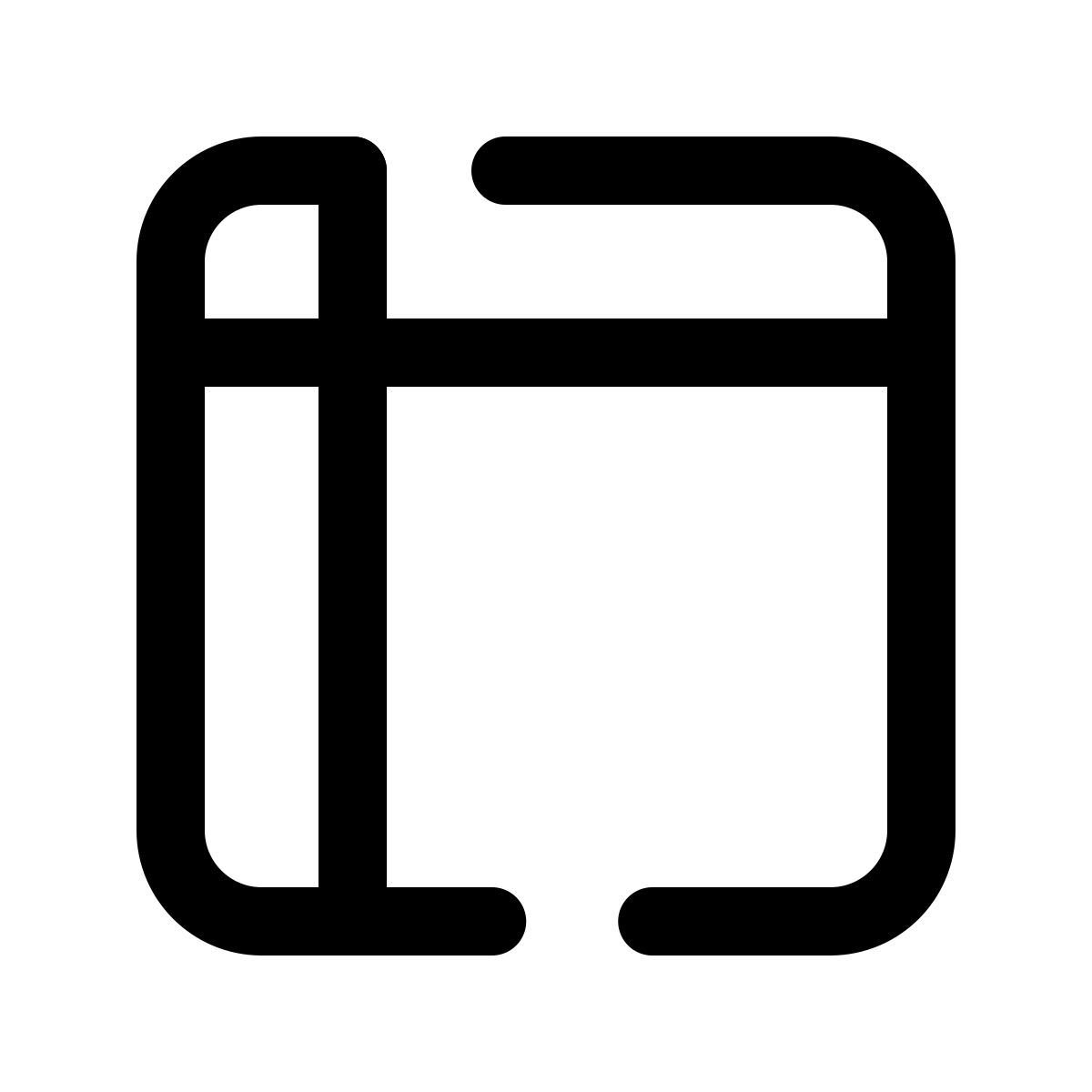 pulsar line style spreadsheet icon