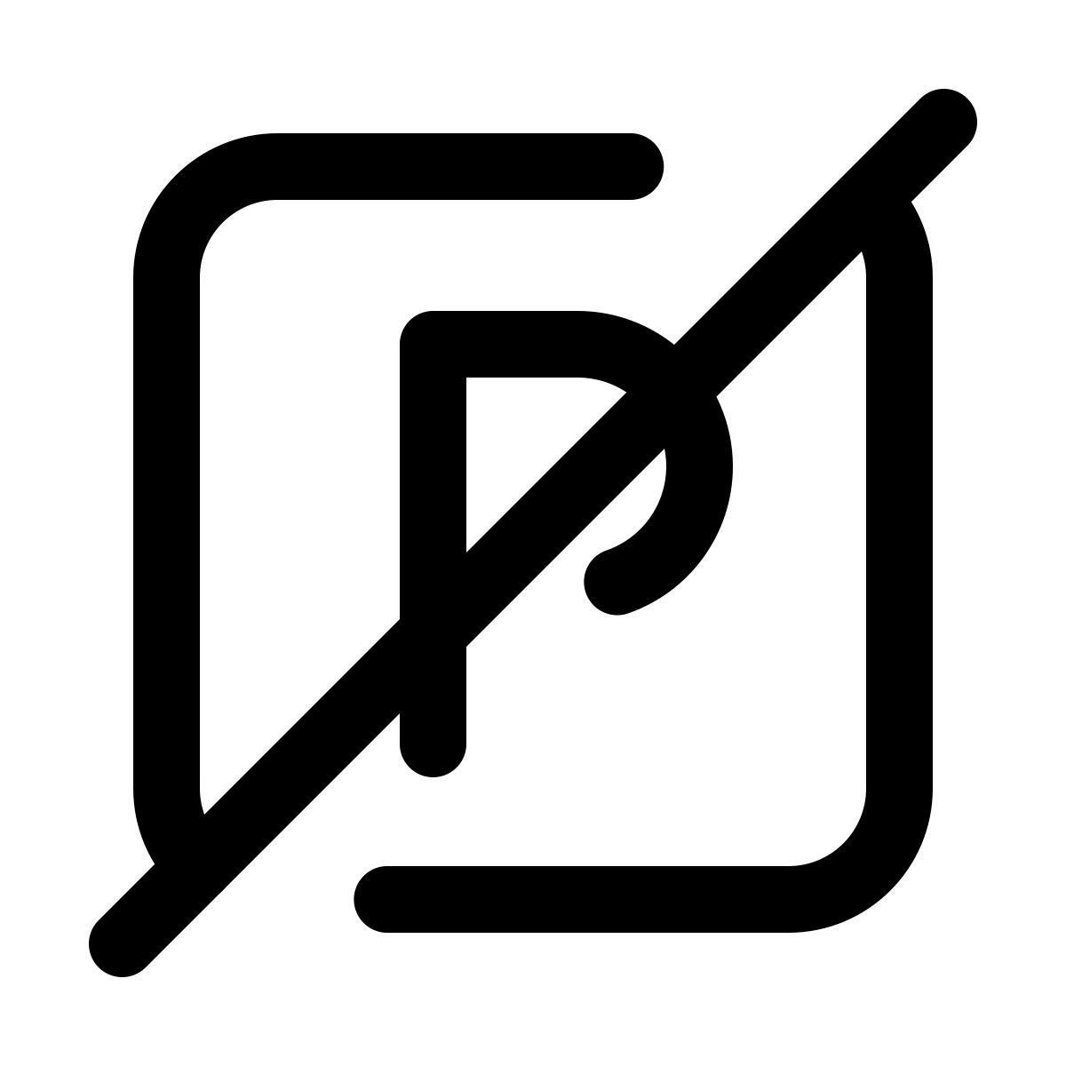 pulsar line style no estacionar icon