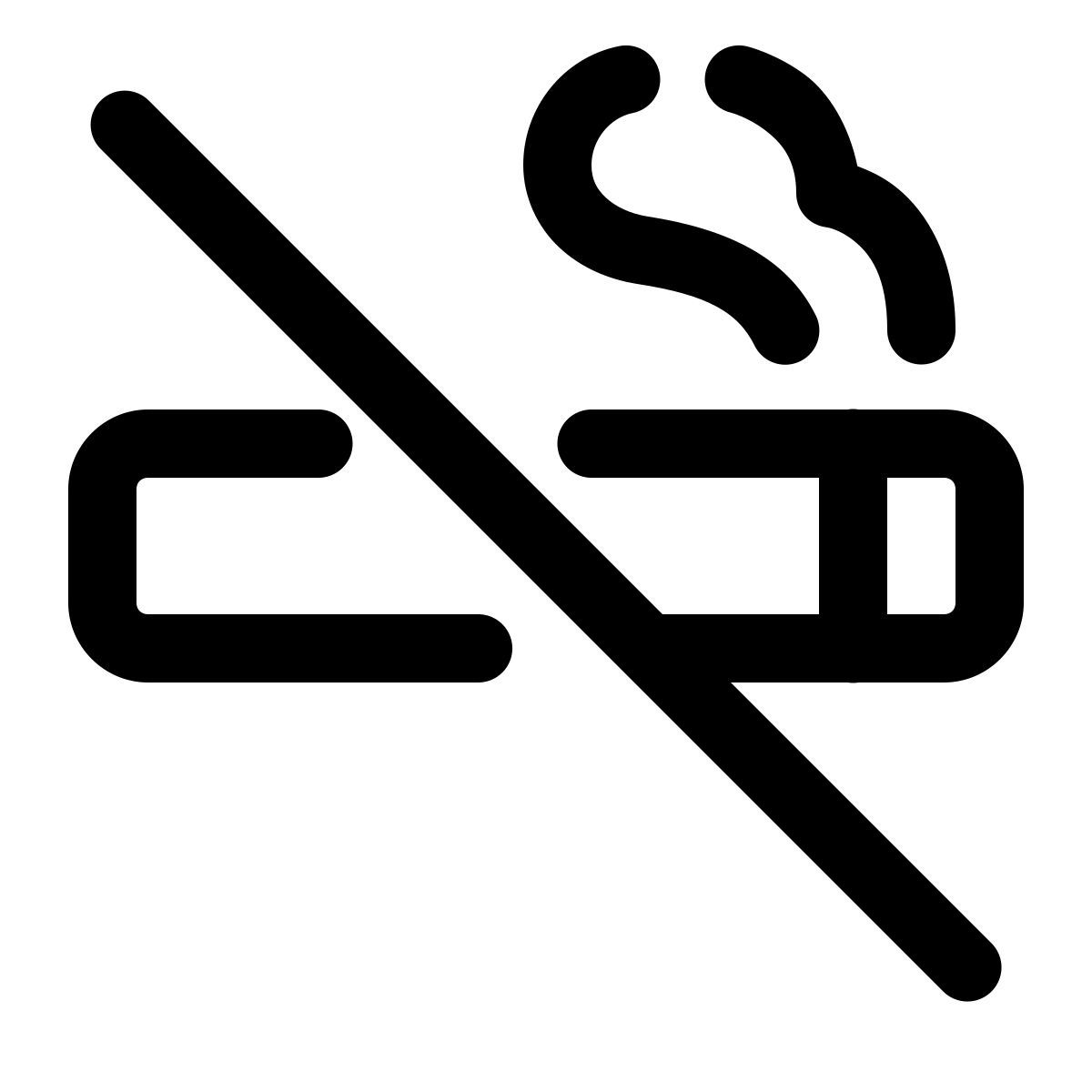 pulsar line style rauchen verboten icon