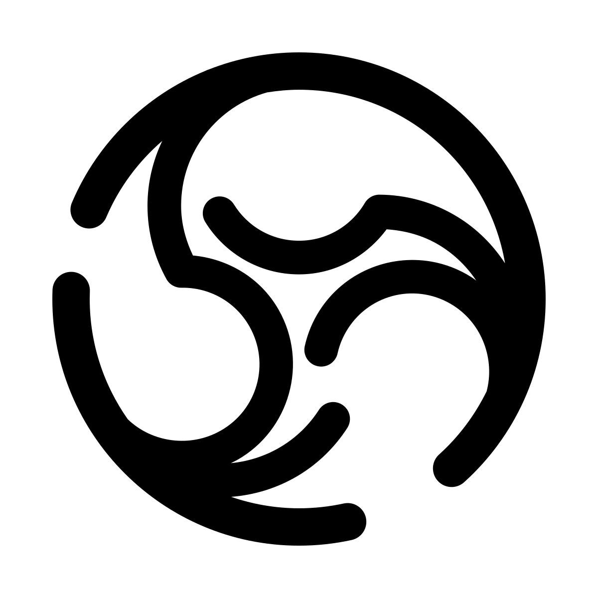 pulsar line style obs 스튜디오 icon