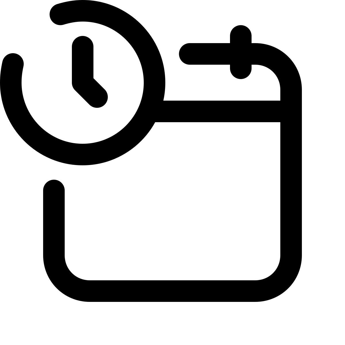 pulsar line style schedule icon