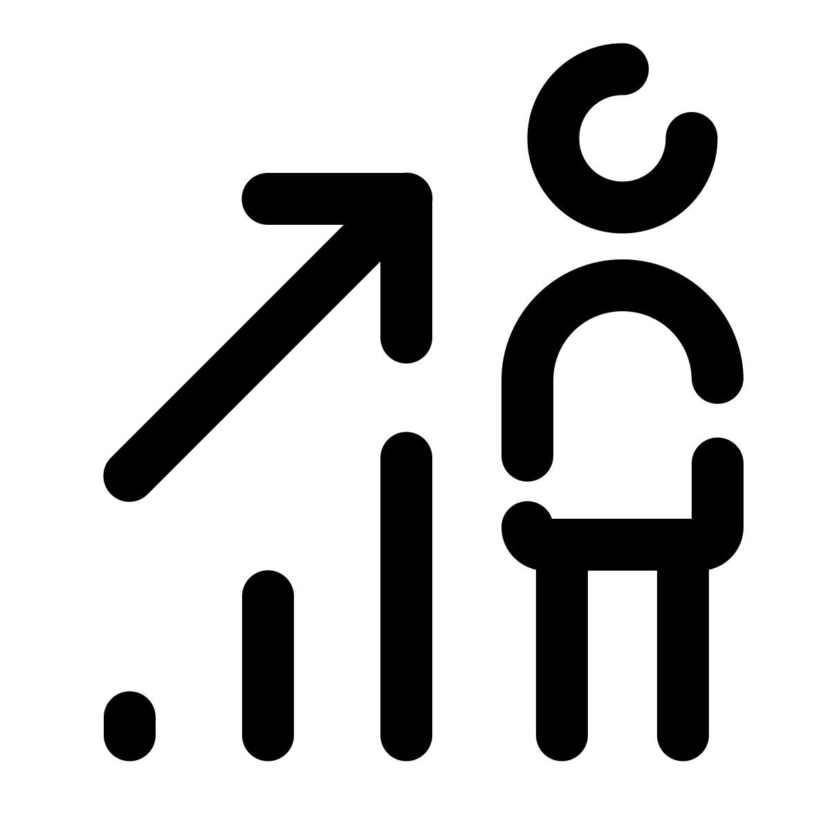 pulsar line style 个人成长 icon