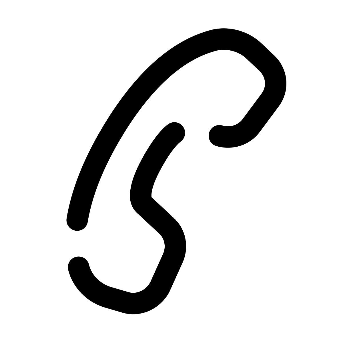 pulsar line style telefon getrennt icon