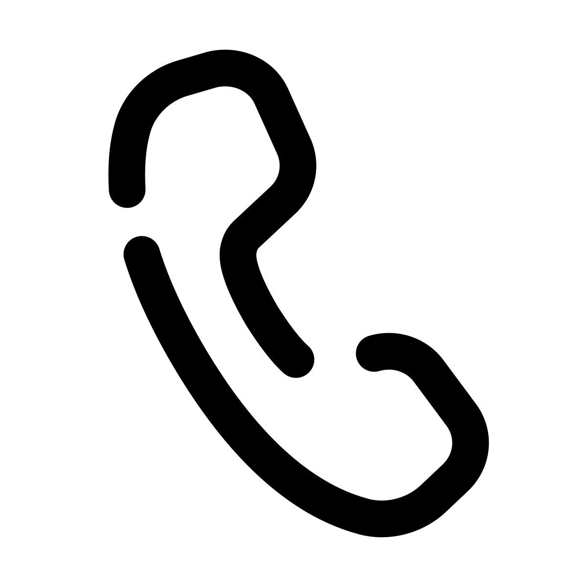 pulsar line style téléphone icon