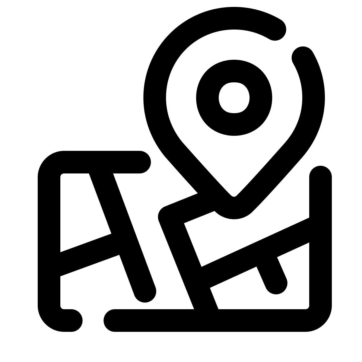 pulsar line style pickup point icon