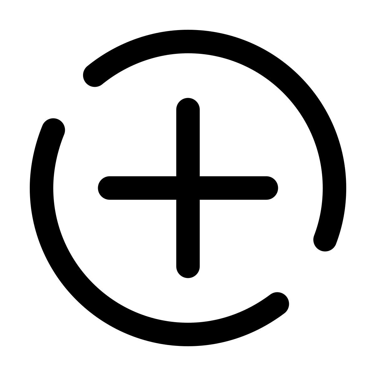 pulsar line style plus icon