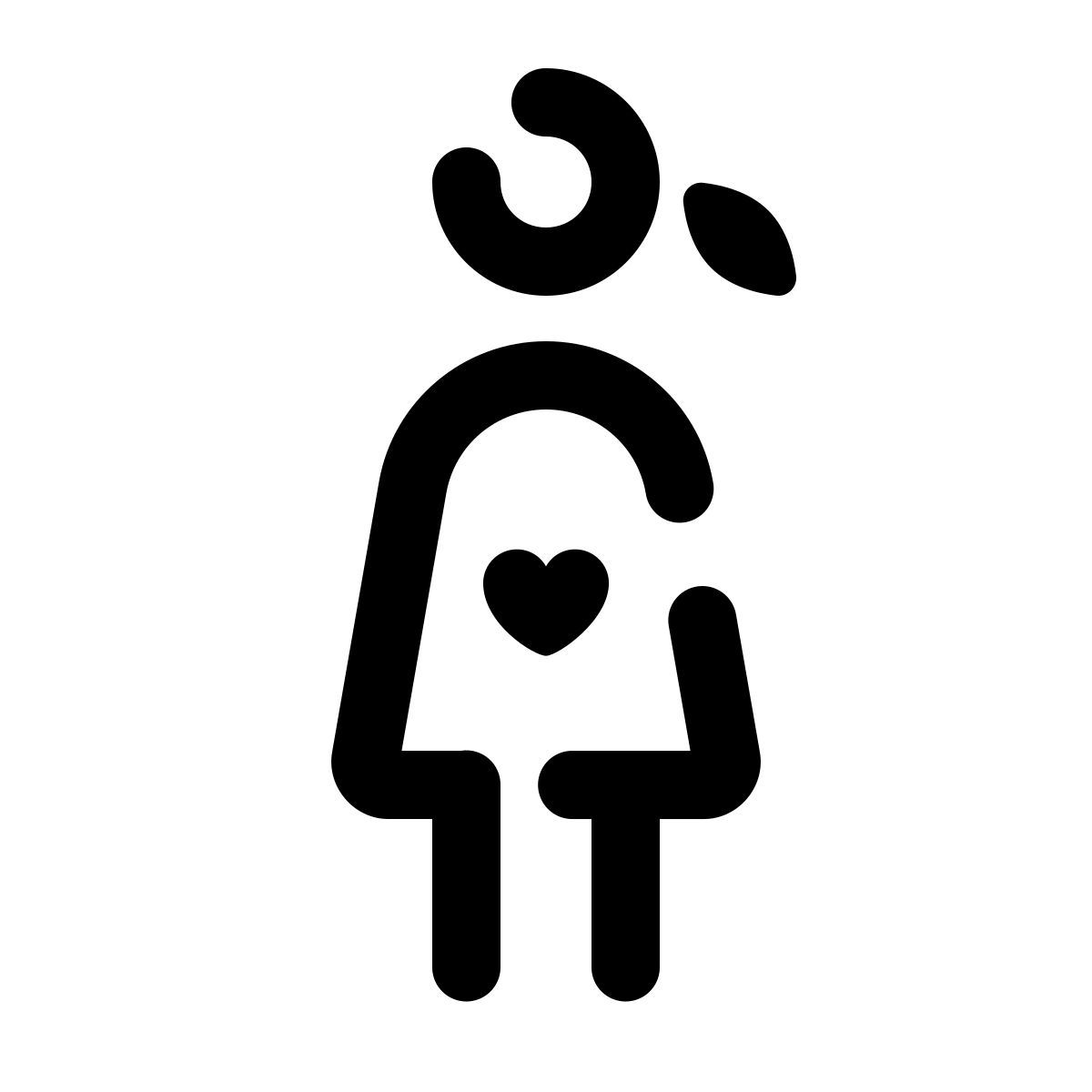 pulsar line style schwanger icon