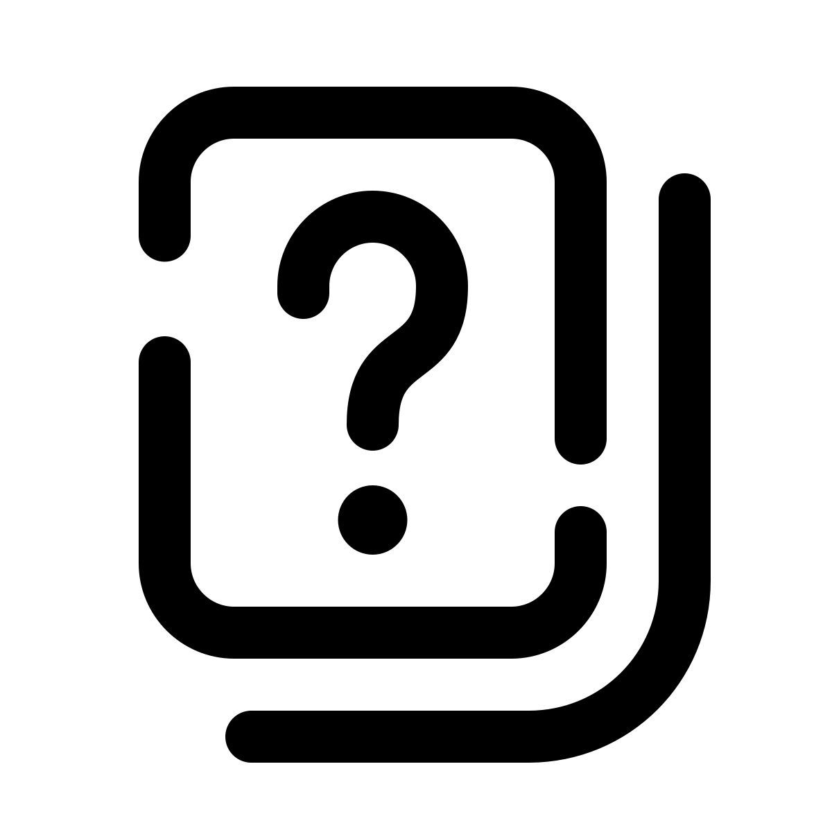 pulsar line style questions icon