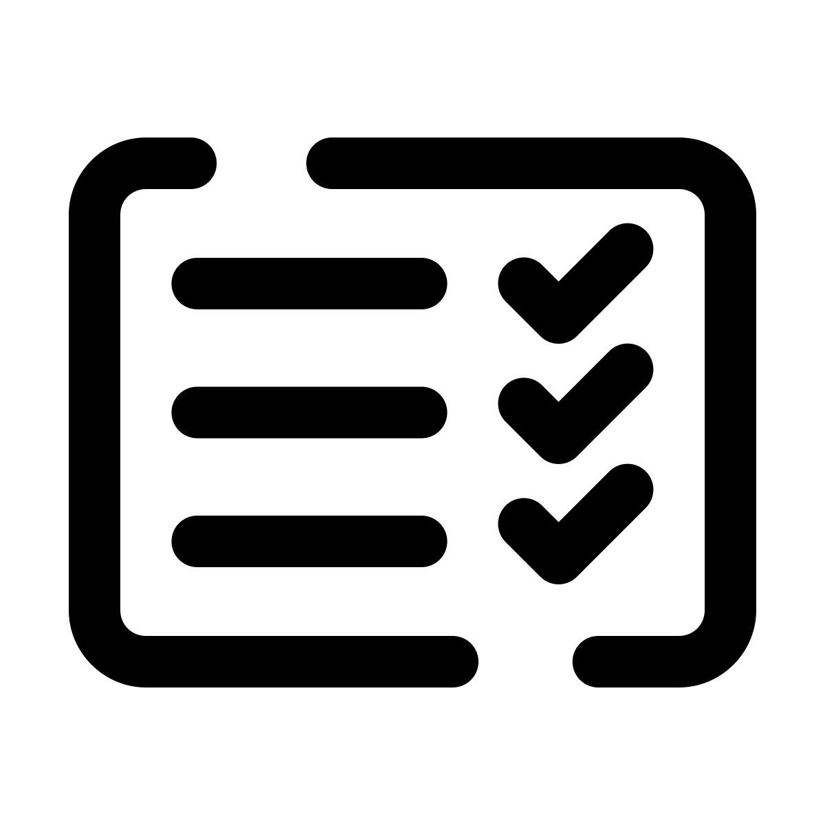 pulsar line style report card icon