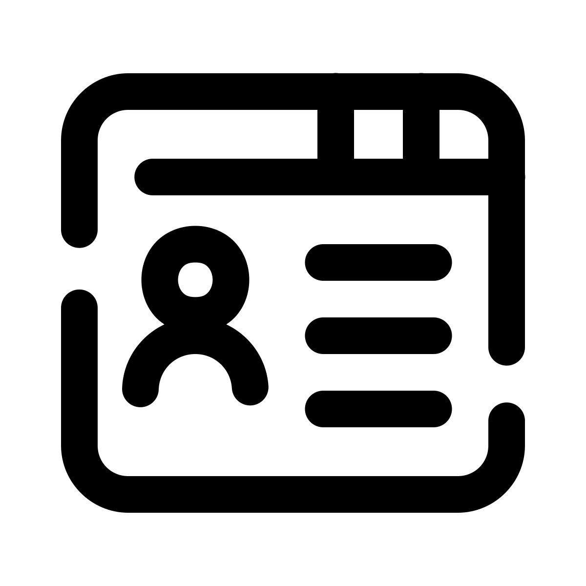 pulsar line style sitio web de reanudar icon