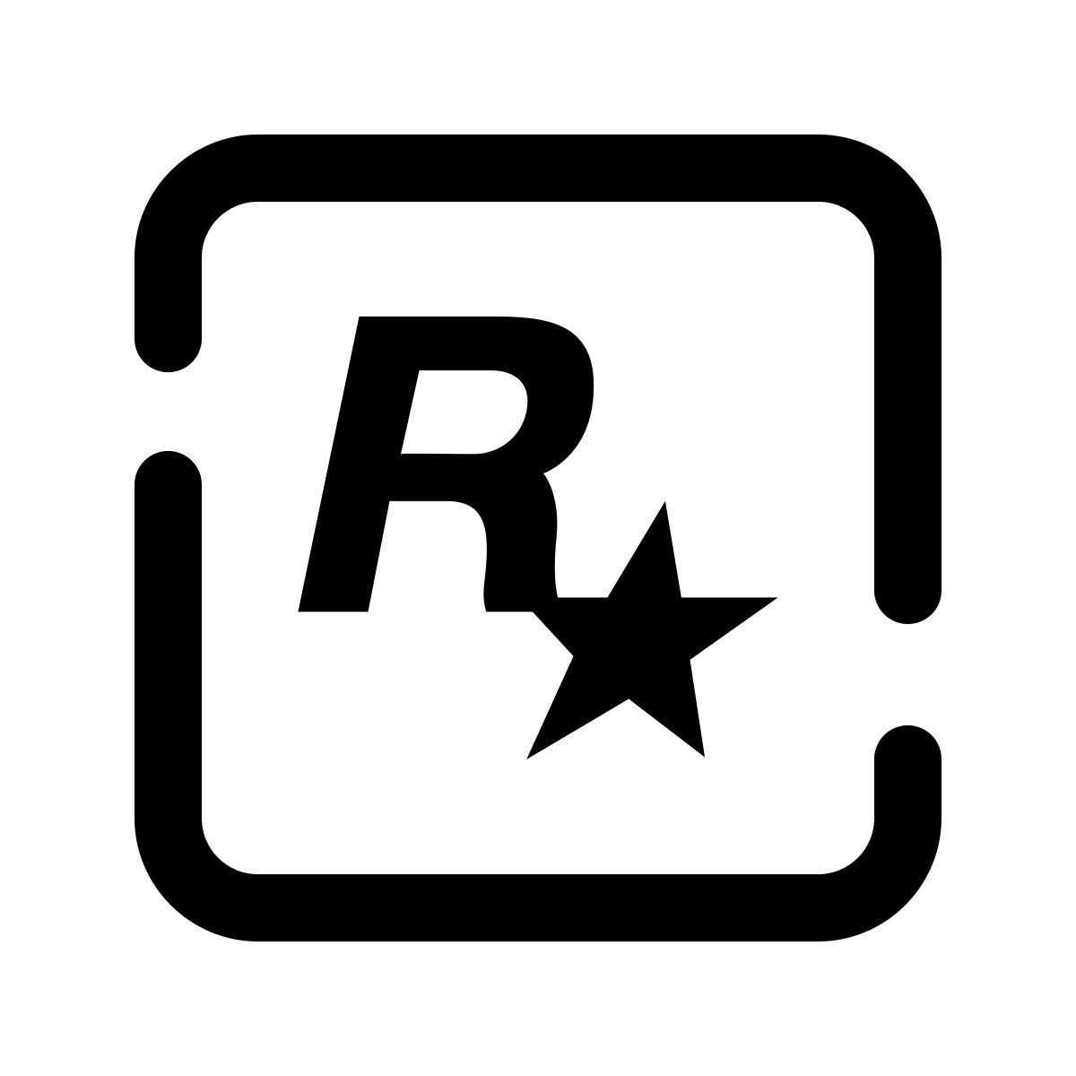 pulsar line style rockstar games icon
