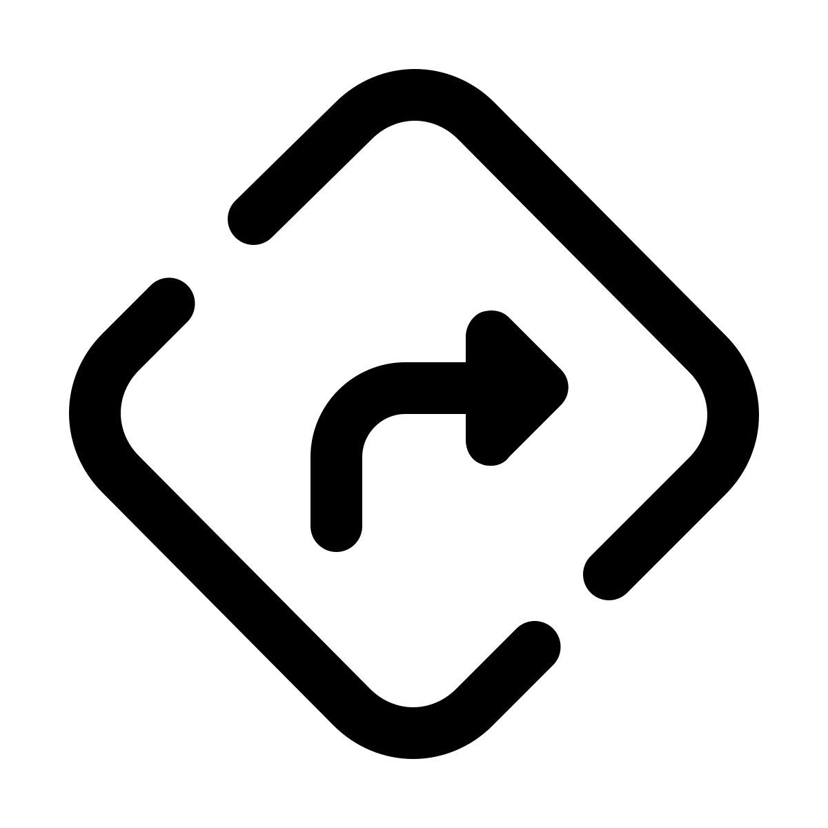pulsar line style route icon