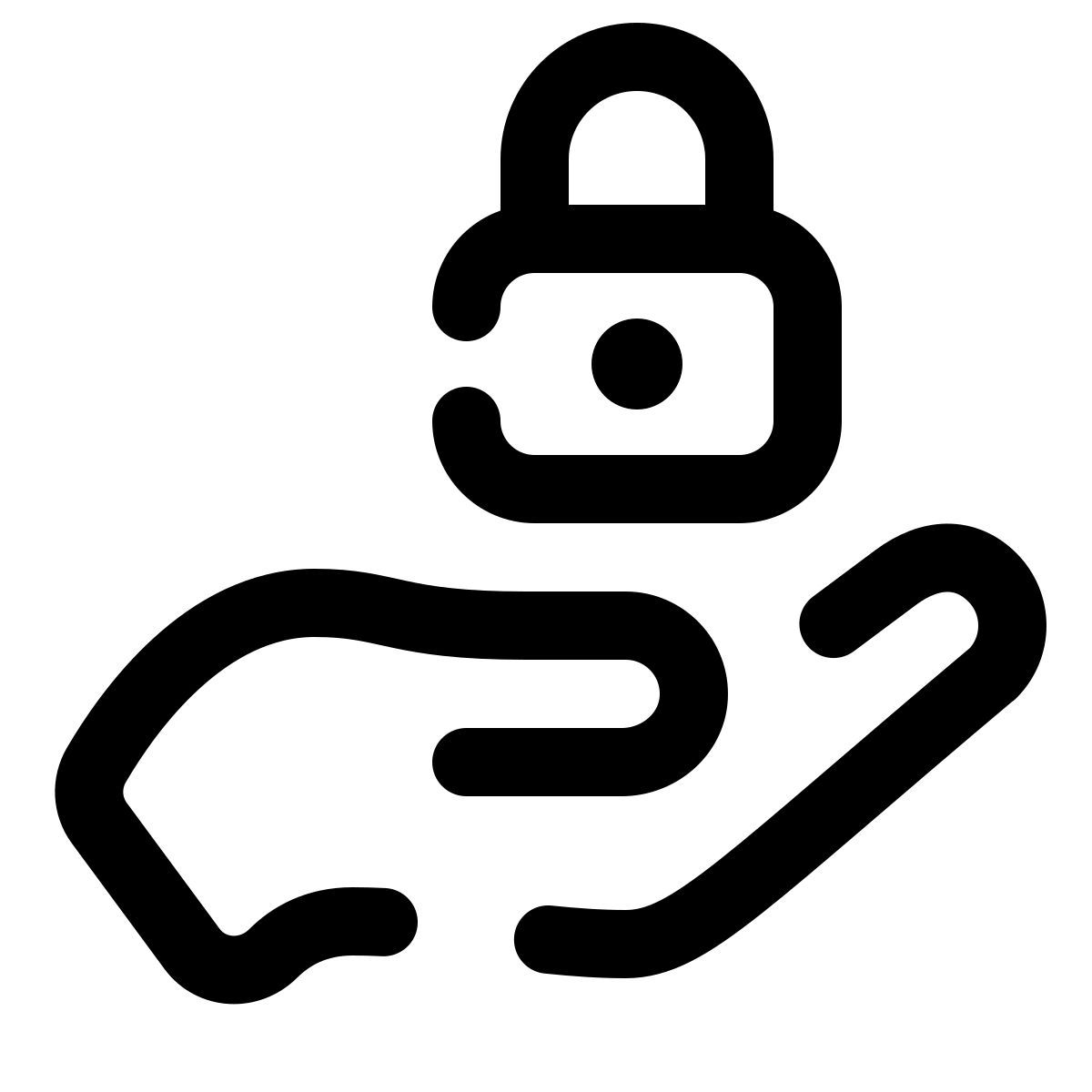 pulsar line style safety care icon