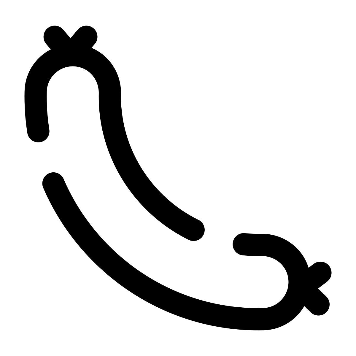 pulsar line style wurst icon