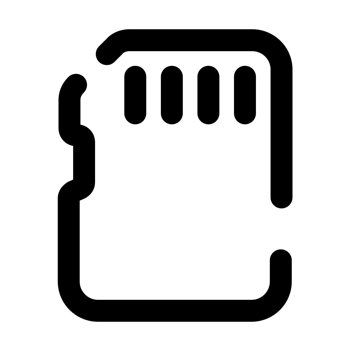 pulsar line style sd icon