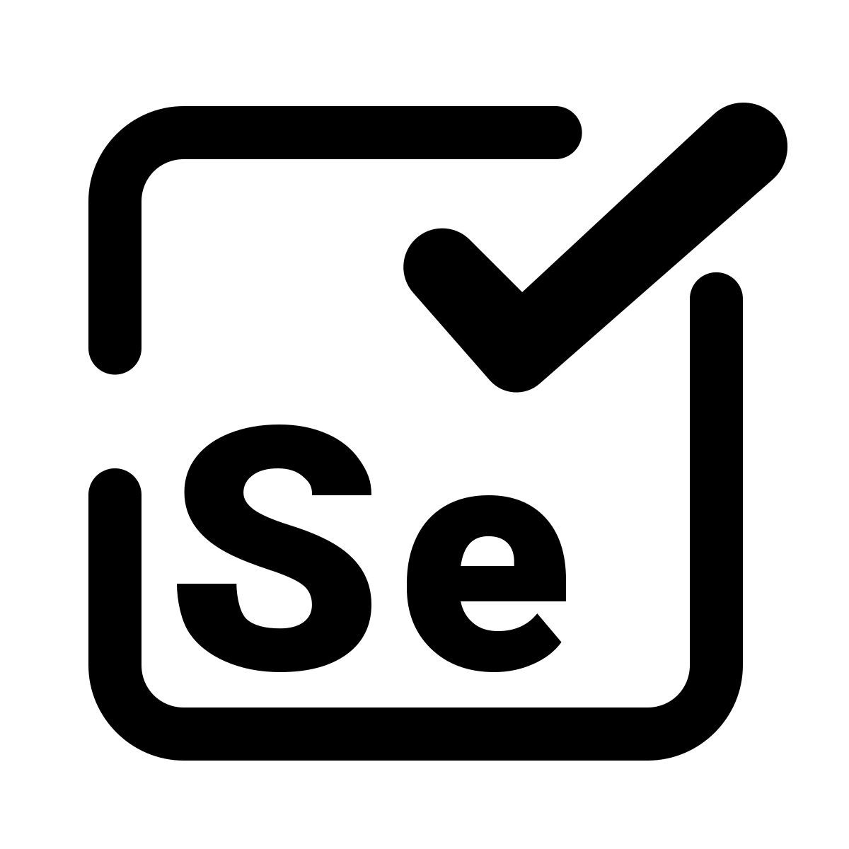 pulsar line style automação de teste de selênio icon