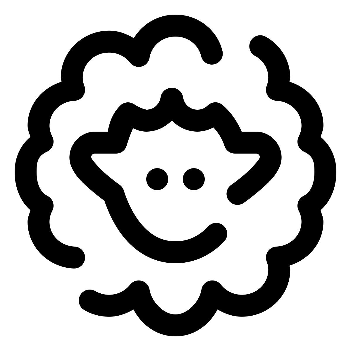 pulsar line style lamb icon