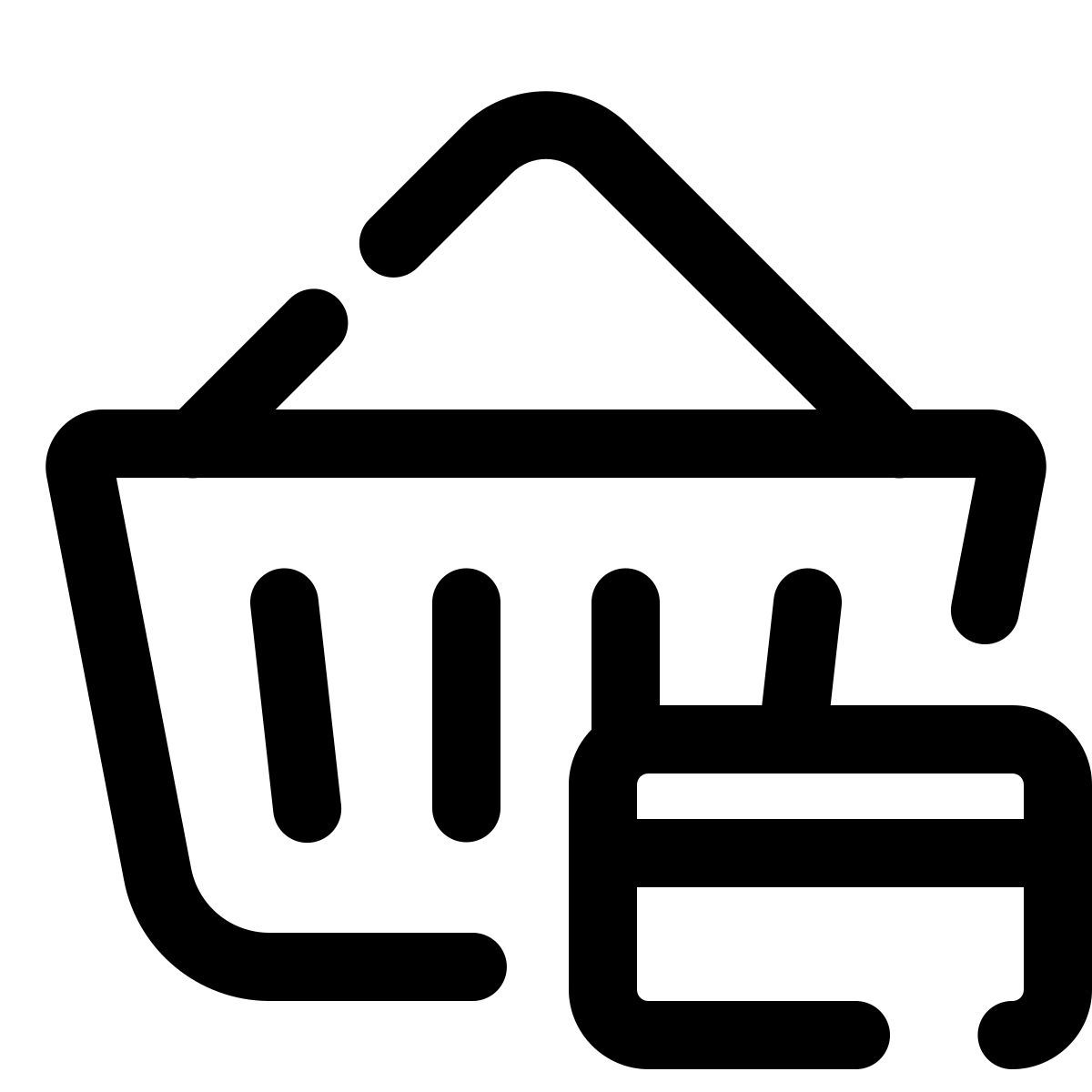 pulsar line style compras icon