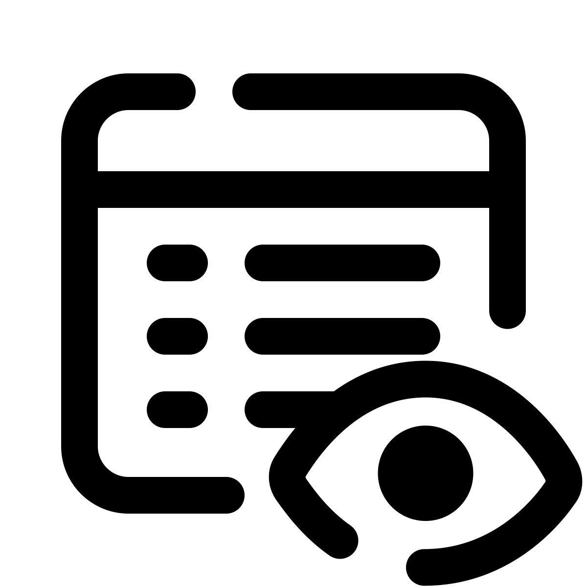 pulsar line style show property icon