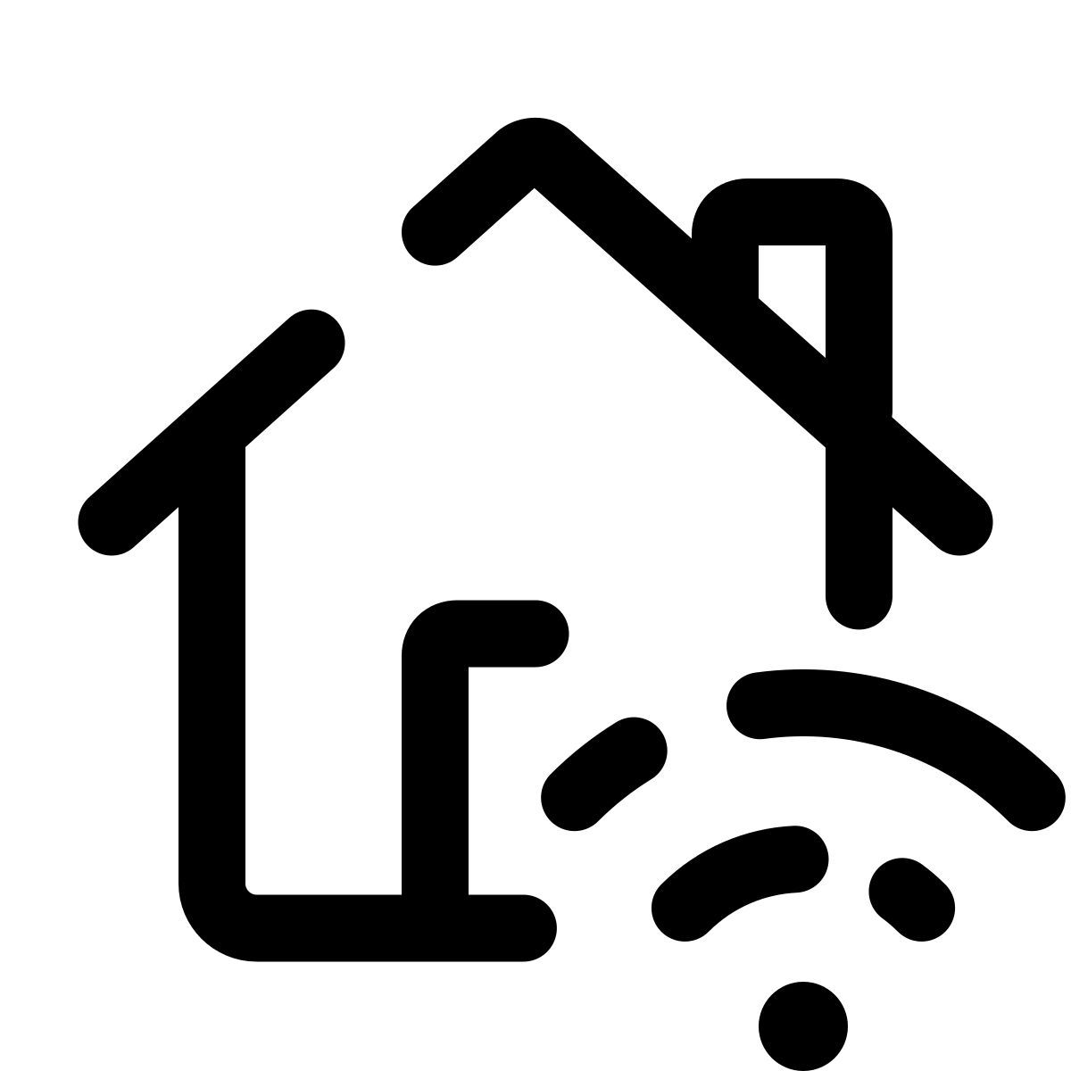 pulsar line style 스마트 홈 커넥션 icon