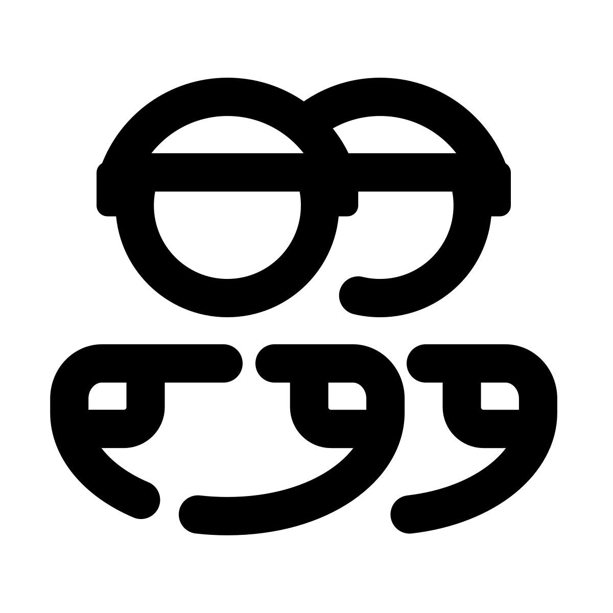 pulsar line style ejército icon