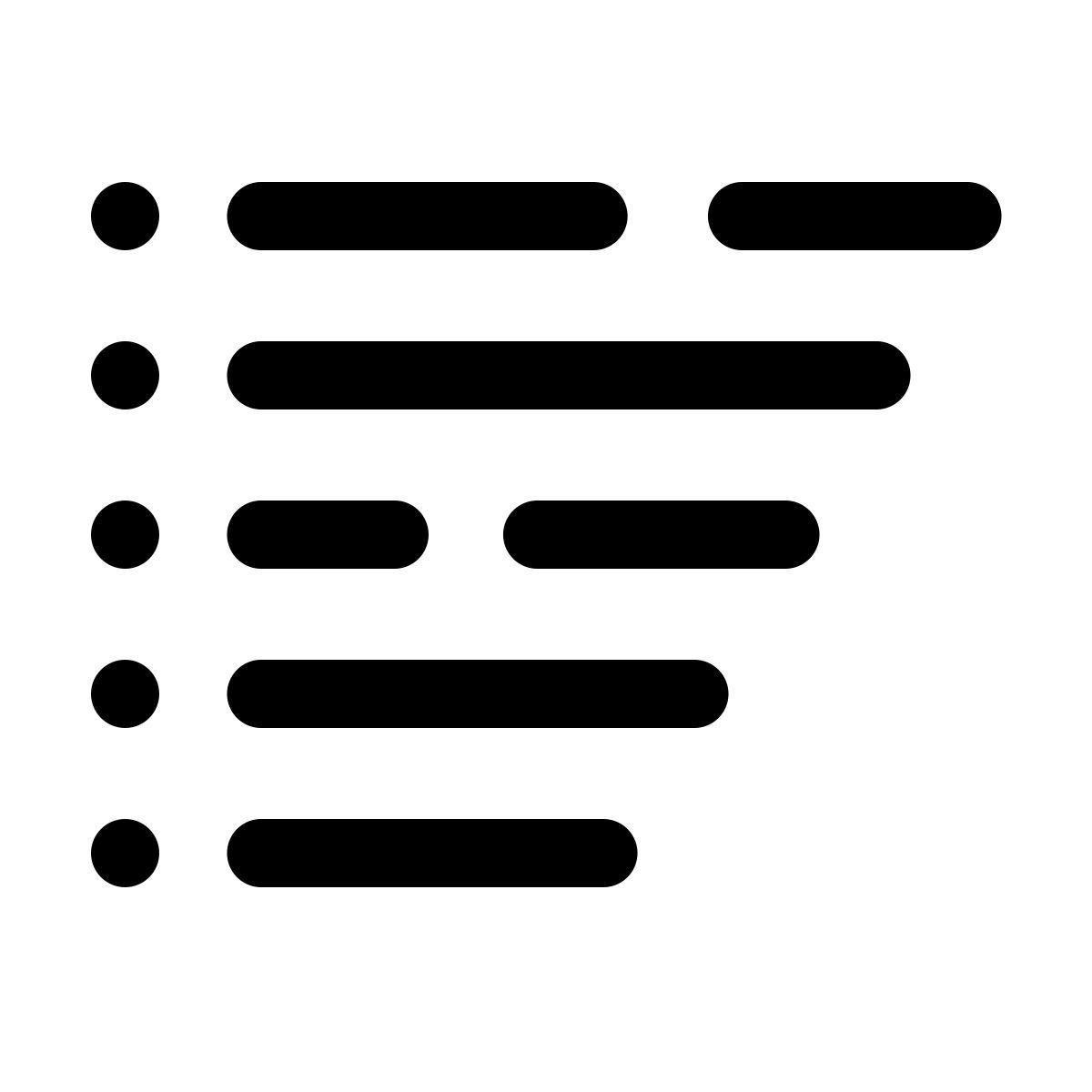 pulsar line style 答案排序 icon