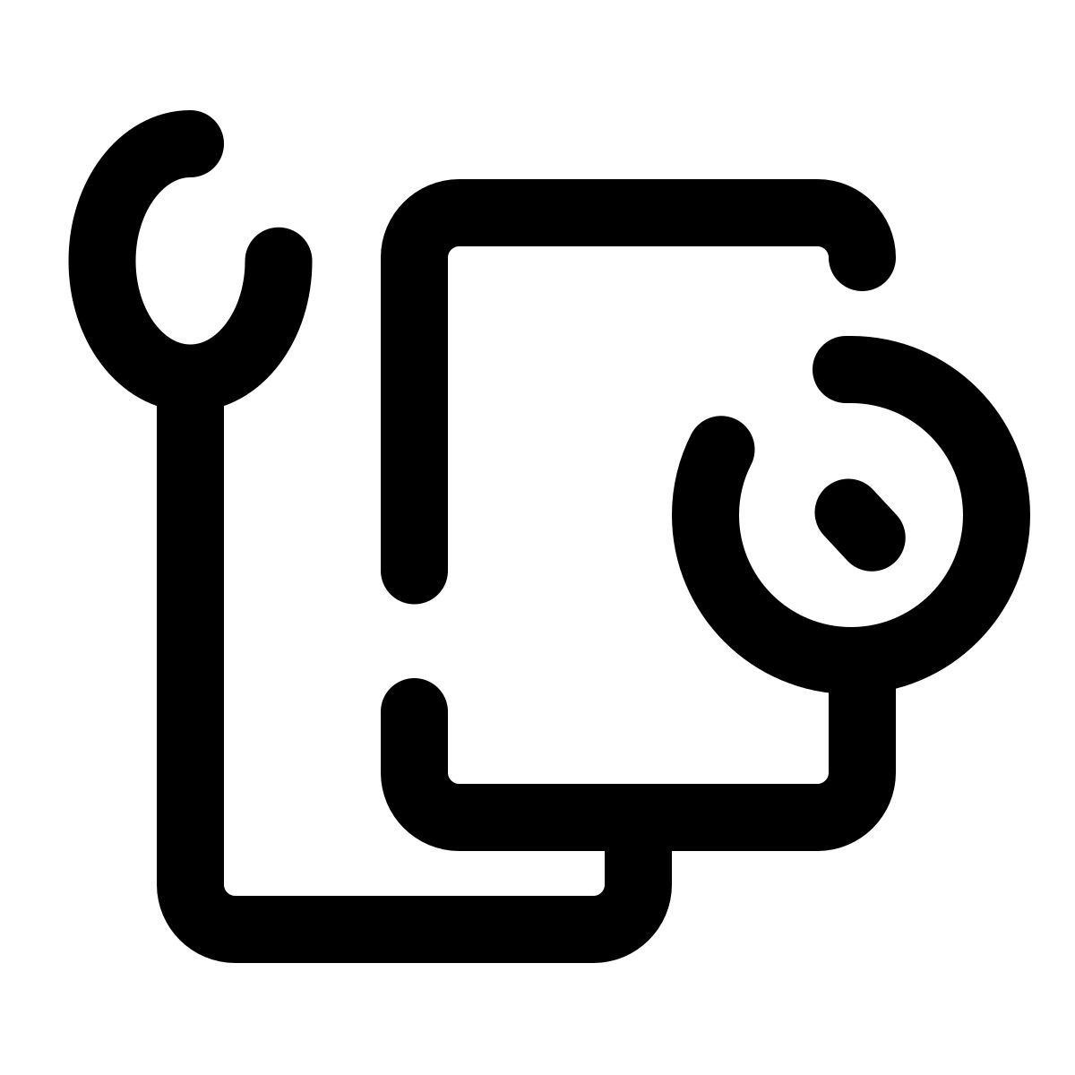 pulsar line style 血压计 icon