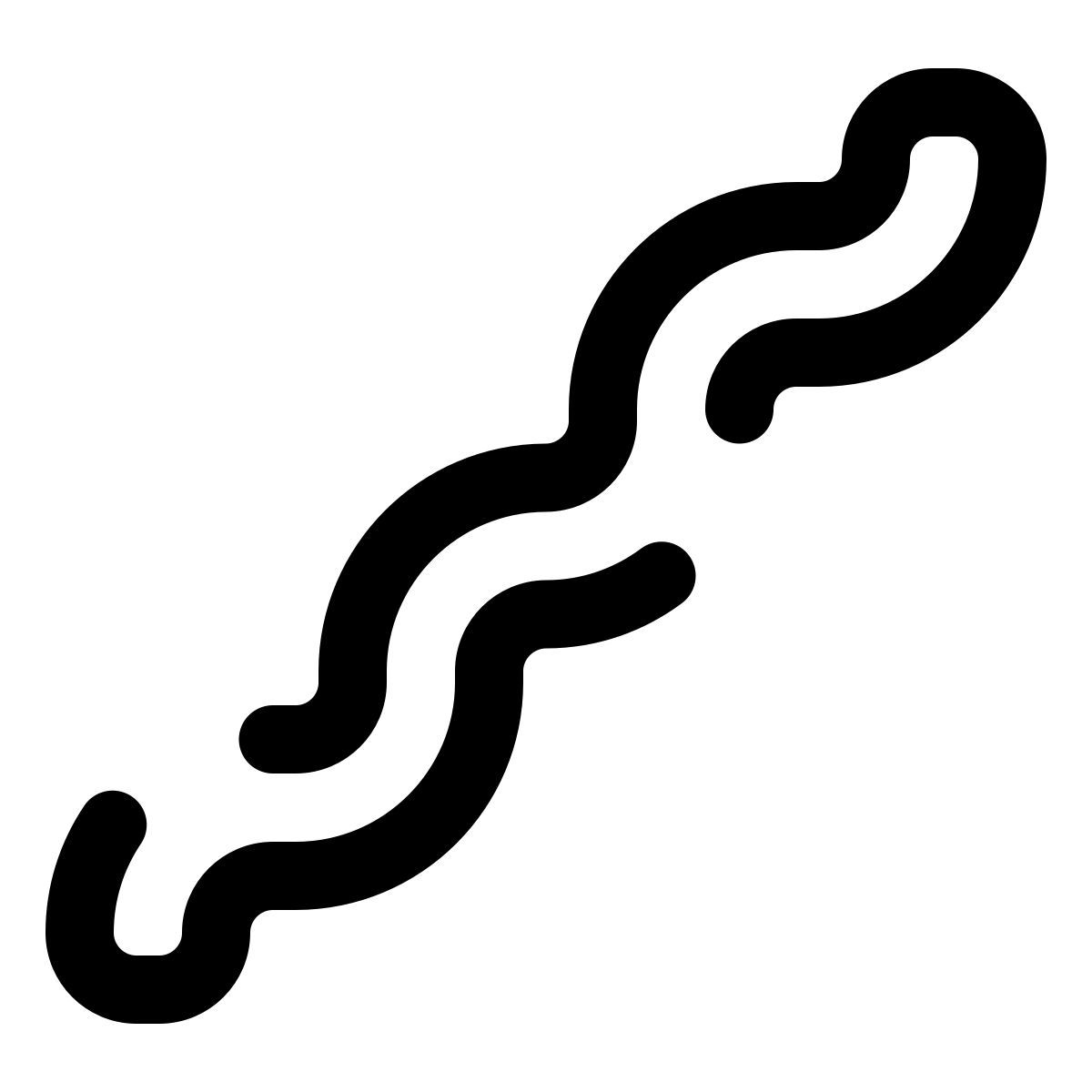 pulsar line style squiggly line icon