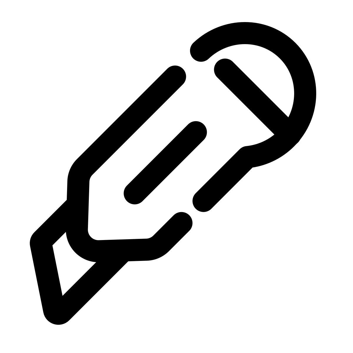 pulsar line style cuter icon