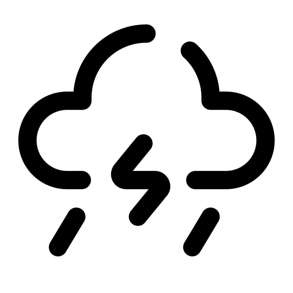 pulsar line style orage icon