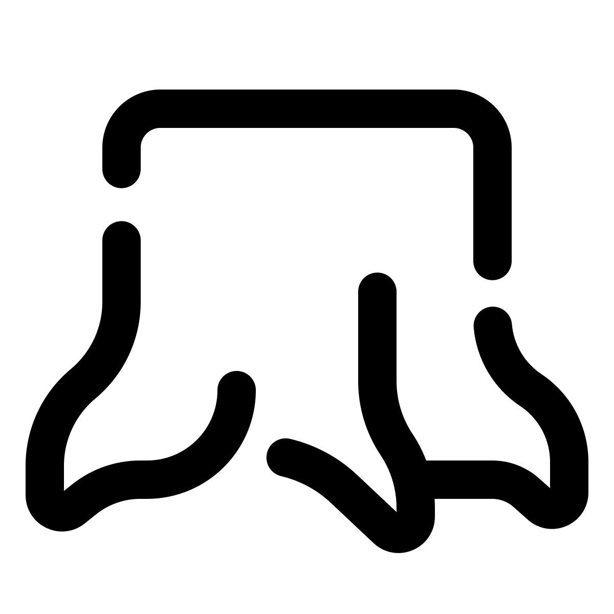 pulsar line style toco com raízes icon