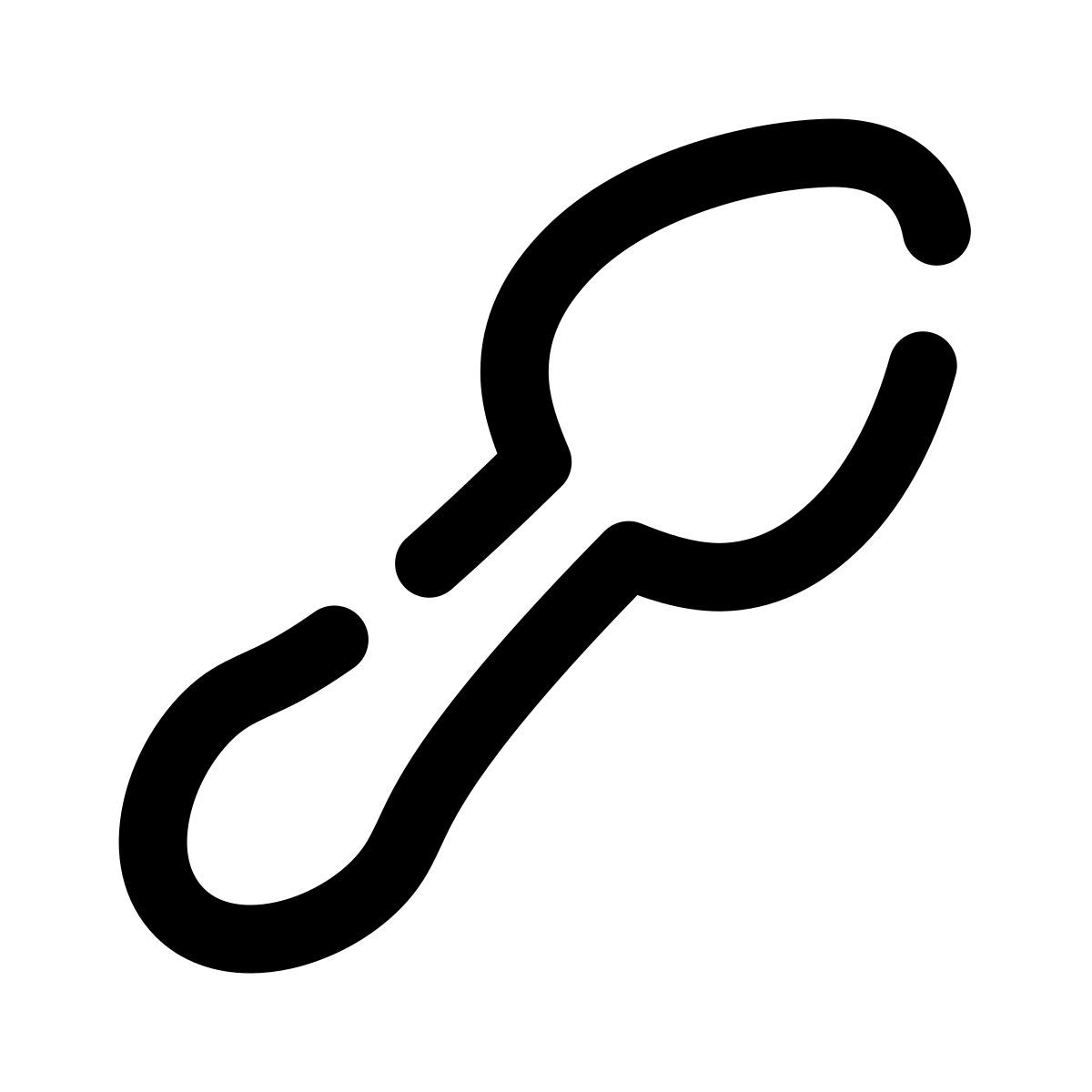pulsar line style teaspoon icon