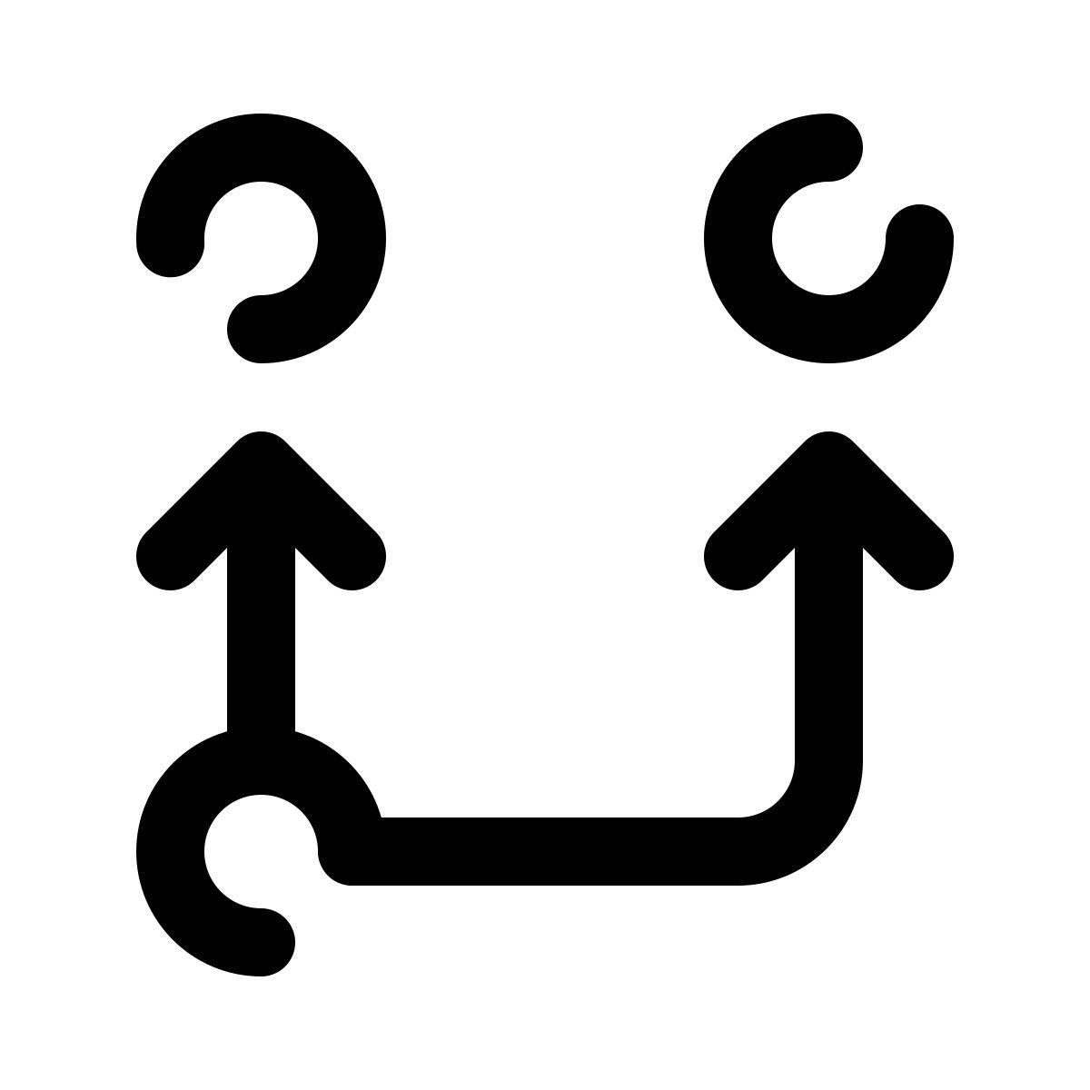 pulsar line style 두 골 icon