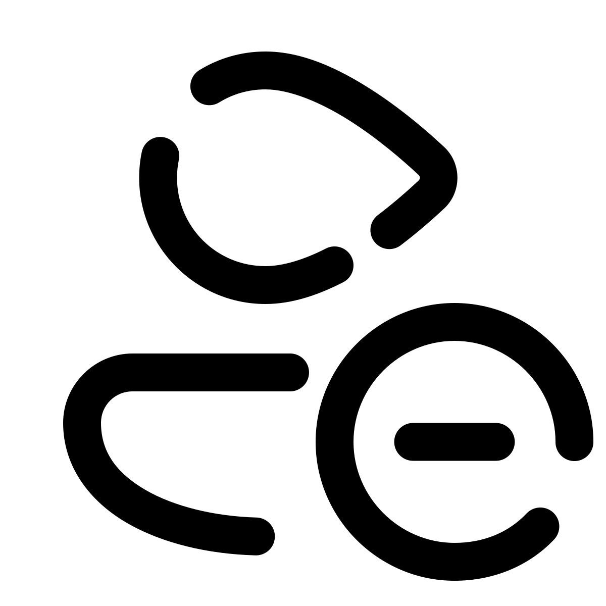 pulsar line style reject icon